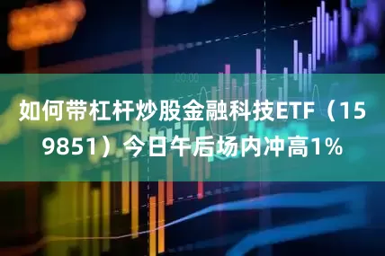 如何带杠杆炒股金融科技ETF（159851）今日午后场内冲高1%