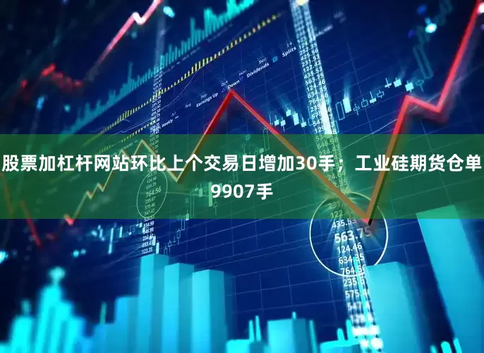 股票加杠杆网站环比上个交易日增加30手；工业硅期货仓单9907手