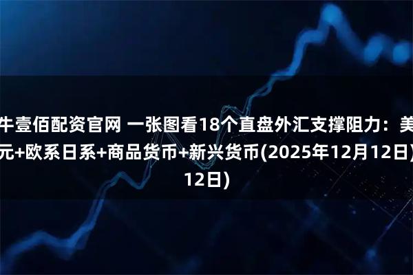 牛壹佰配资官网 一张图看18个直盘外汇支撑阻力：美元+欧系日系+商品货币+新兴货币(2025年12月12日)