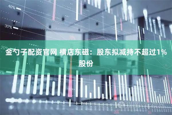 金勺子配资官网 横店东磁：股东拟减持不超过1%股份